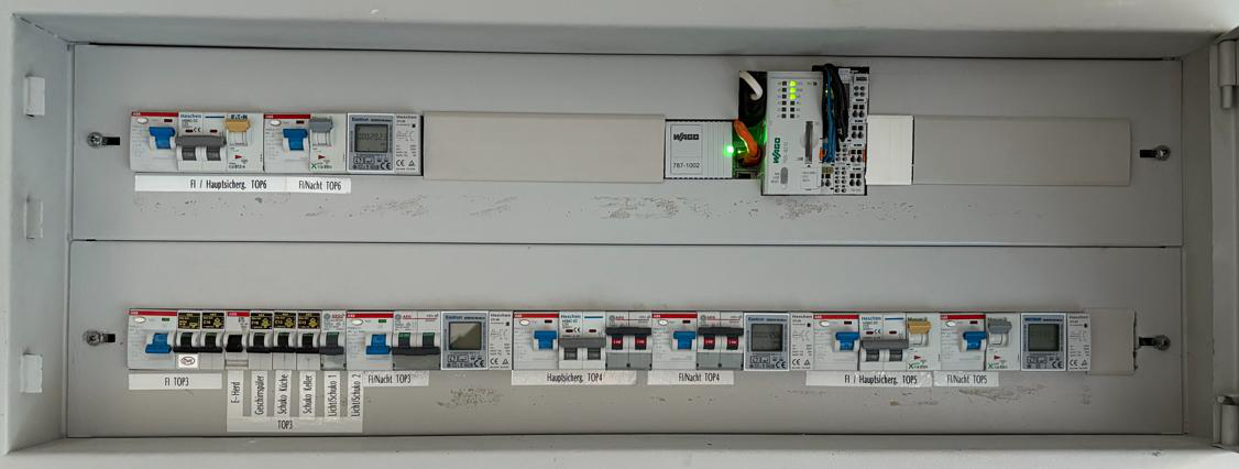 Schaltschrank mit Steuerung und Messtechnik